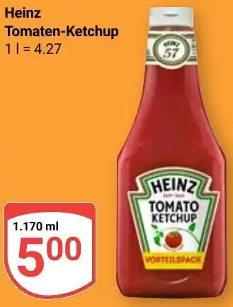 Globus Heinz Tomaten-Ketchup Angebot