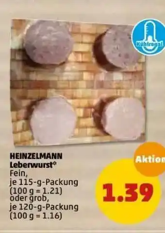 PENNY Heinzelmann Leberwurst Angebot