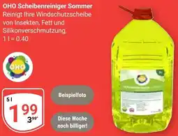Globus OHO Scheibenreiniger Sommer Angebot