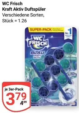 Globus WC Frisch Kraft Aktiv Duftspüler Angebot