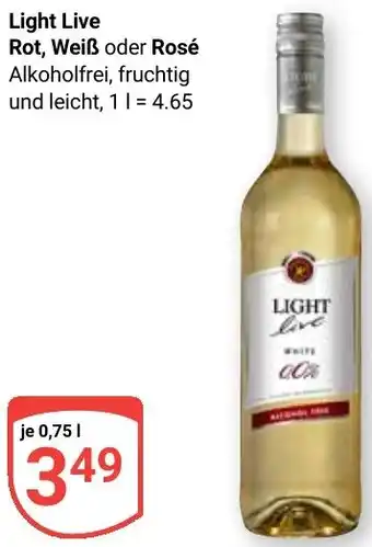 Globus Light Live Rot, Weiß oder Rosé Angebot