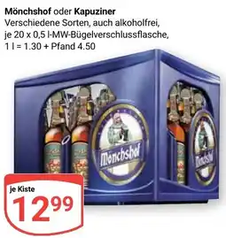 Globus Mönchshof oder Kapuziner Angebot