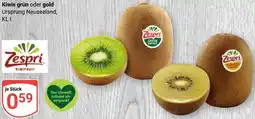 Globus Zespri Kiwis grün oder gold Angebot