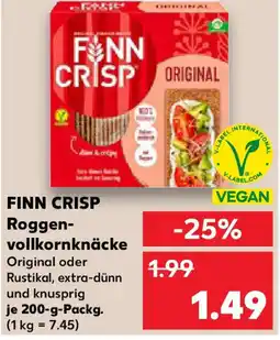 Kaufland FINN CRISP Roggen- vollkornknäcke Angebot
