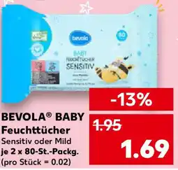 Kaufland BEVOLA BABY Feuchttücher Angebot