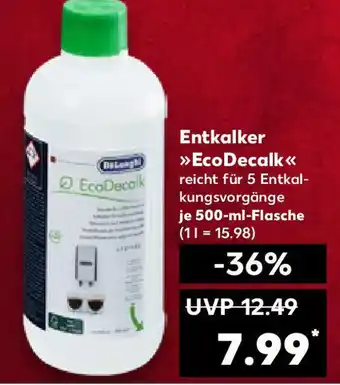 Kaufland Entkalker EcoDecalk Angebot
