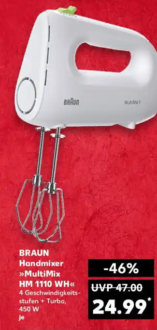 Kaufland BRAUN Handmixer MultiMix HM 1110 WH Angebot