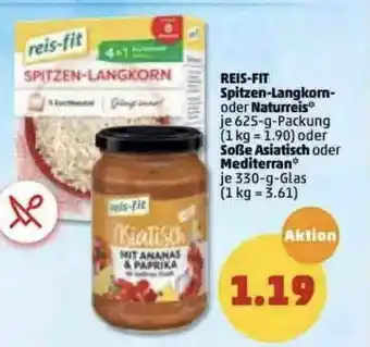 PENNY Reis-fit Spitzen-langkorn- Oder Naturreis Oder Soße Asiatisch Oder Mediterran Angebot