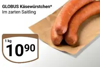 Globus GLOBUS Käsewürstchen Angebot