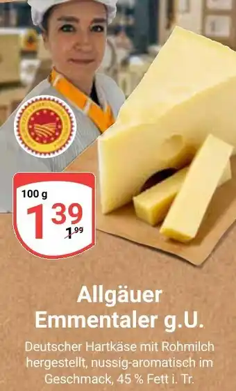 Globus Allgäuer Emmentaler g.U. Angebot