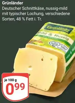 Globus Grünländer Angebot