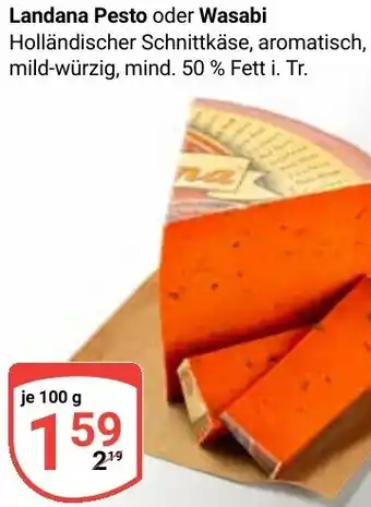 Globus Landana Pesto oder Wasabi Angebot