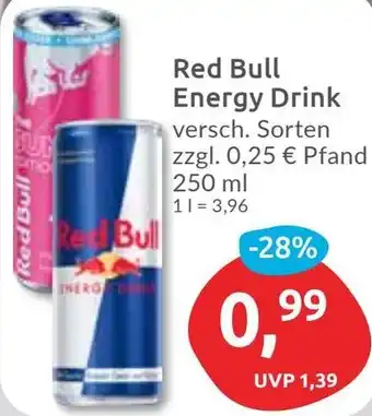 Budni Red Bull Energy Drink Angebot