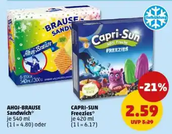 PENNY Capri-Sun Freezies Angebot