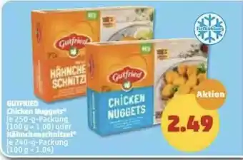 PENNY Gutfried Chicken Nuggets Oder Hähnchenschnitzel Angebot