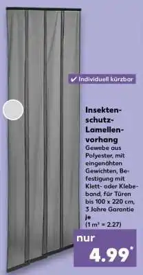 Kaufland Insektenschutz-Lamellenvorhang Angebot