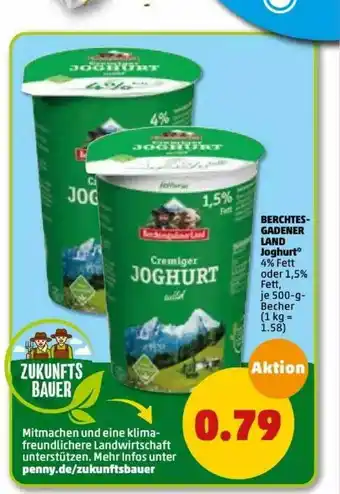 PENNY Berchtesgadener Land Joghurt Angebot