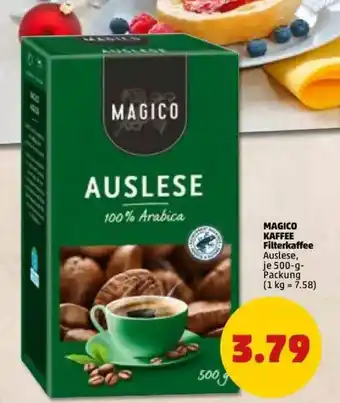 PENNY Magico Kaffee Filterkaffee Angebot