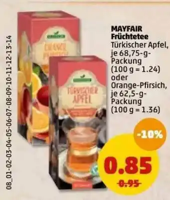 PENNY Mayfair Früchtetee Angebot