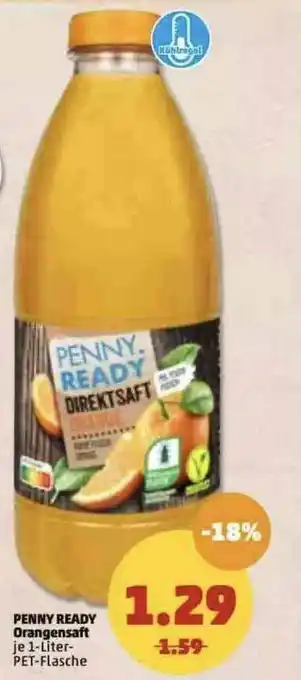 PENNY Penny Ready Orangensaft Angebot