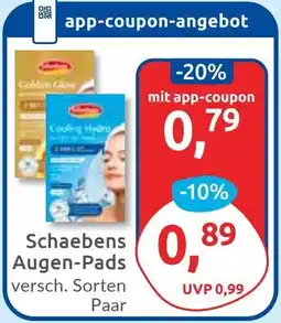 Budni Schaebens Augen-Pads Angebot