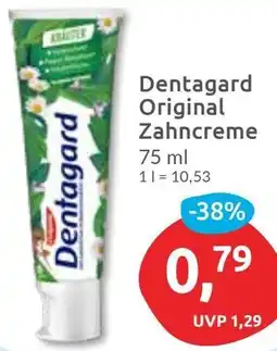 Budni Dentagard Original Zahncreme Angebot