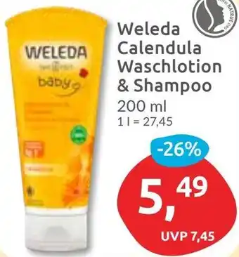Budni Weleda Calendula Waschlotion & Shampoo Angebot