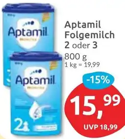 Budni Aptamil Folgemilch 2 oder 3 Angebot