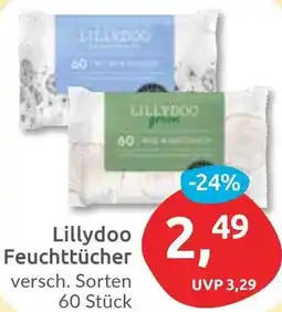 Budni Lillydoo Feuchttücher Angebot