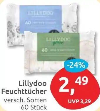 Budni Lillydoo Feuchttücher Angebot