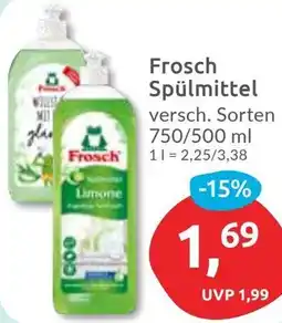 Budni Frosch Spülmittel Angebot