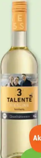 tegut 3 Talente Bio Riesling Angebot