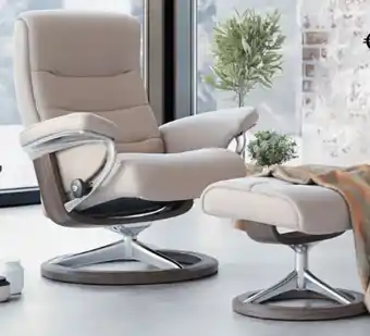 XXXLutz Stressless Leder-Relaxsesselset Nordic Angebot