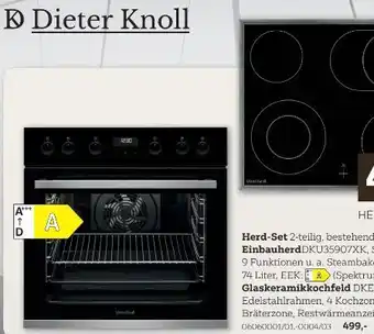 XXXLutz Dieter Knoll Herdset Angebot