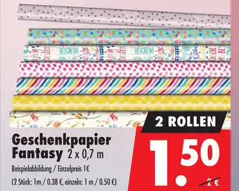 Mäc Geiz Geschenkpapier Fantasy Angebot