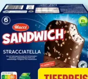Aldi Nord Mucci Stracciatella-Sandwich Angebot