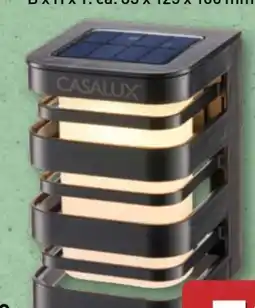 Aldi Nord Casalux LED-Solar-Wandleuchte Angebot