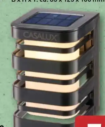 Aldi Nord Casalux LED-Solar-Wandleuchte Angebot