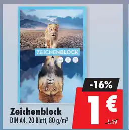 Mäc Geiz Zeichenblock Angebot