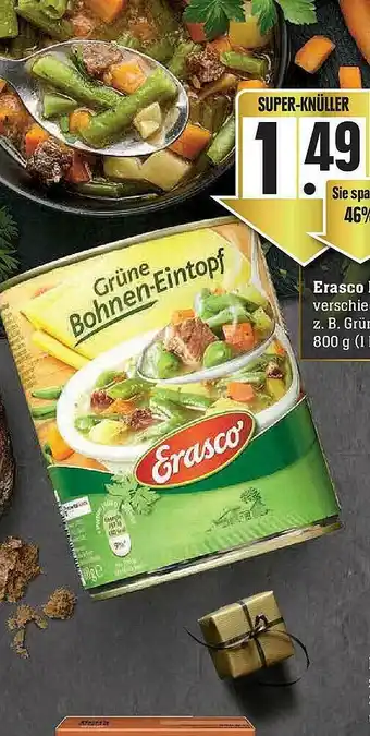 Edeka Erasco Grüne Bohnen-eintopf Angebot