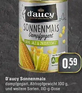 Edeka D'aucy Sonnenmais Angebot