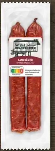 REWE Metzgerei Wilhelm Brandenburg Landjäger Angebot