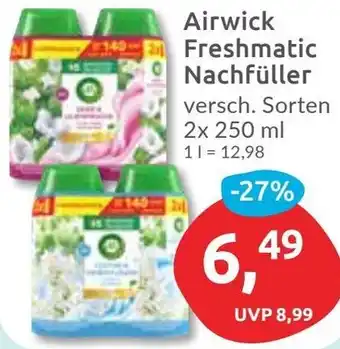 Budni Airwick Freshmatic Nachfüller Angebot