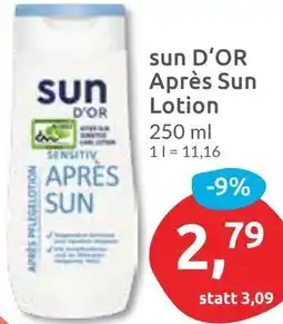 Budni sun D'OR Après Sun Lotion Angebot