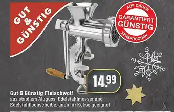 Edeka Gut & Günstig Fleischwolf Angebot