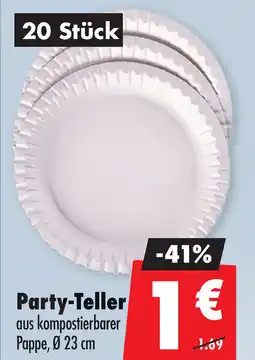 Mäc Geiz Party-Teller Angebot