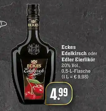 Edeka Eckes Edelkirsch Oder Edler Eierlikör Angebot