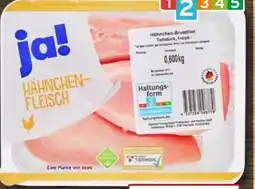 REWE ja! Hähnchen Brustfilets Angebot