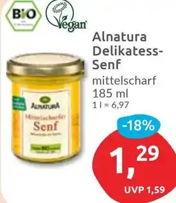 Budni Alnatura Delikatess Senf Angebot