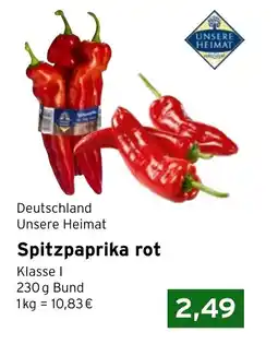 CAP Markt Spitzpaprika rot Angebot